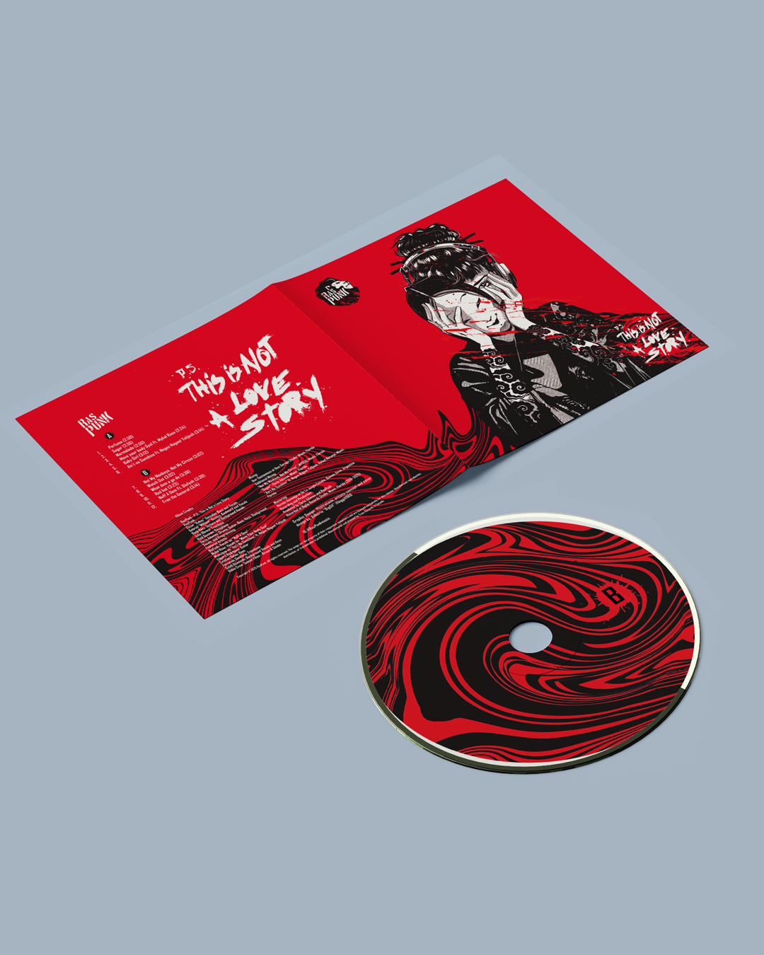 RasPunk - P.S.: This Is Not A Love Story (CD) Include Digital Files